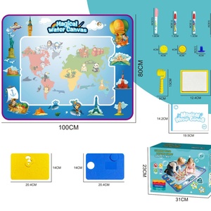 Alfombra Mágica de Agua para Pintar, Tapete de Dibujo para Niños, Alfombra de Pintura al Agua Reutilizable Súper Grande, Juguete de Pintura al Agua - Product Image 4