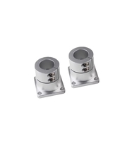 Support d'axe optique pour arbre de guidage, en alliage d'aluminium, bride ronde/carrée E-ATHWRBL/SBL/CBL12 20 25 30 35 40 50