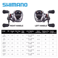 NOUVEAU 21 SCORPION DC Baitcasting Reel Moulinet de pêche en eau de mer avec 7 + 1BB 150 151 150HG 150XG 151HG 151XG Shima Original