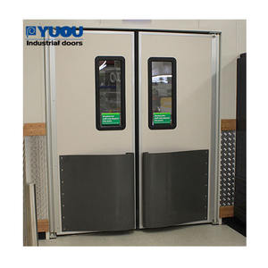 Ticari <span class=keywords><strong>An</strong></span>-ti çarpışma restoran paslanmaz çelik mutfak trafik kapısı - Product Image 4