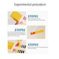 Papier de test de pH 1-14 laboratoire Aquarium qualité de l'eau sol cosmétiques détection d'acidité et d'alcalinité papier de test de précision