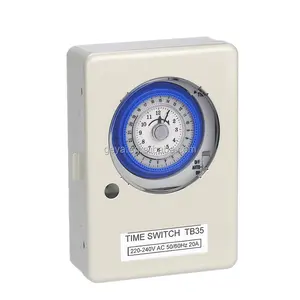 GEYA TB35 Bateria 12V Temporizador Interruptor 24 Horas 15 Minutos Intervalo Diário Interruptor De Tempo Mecânico