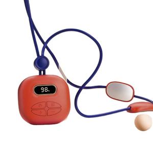 Collier pendentif anti-douleur collier sans fil Mini masseur shiatsu intelligent portable masseur électrique intelligent de cou et d'épaule - Product Image 1