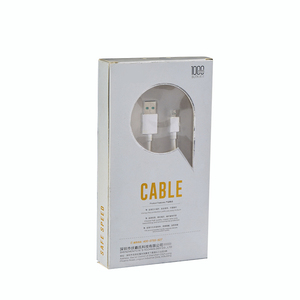 Tùy Chỉnh Sản Phẩm Điện Tử Giấy Usb Cáp Dữ Liệu Bao Bì Hộp Gói Với Cửa Sổ Pvc - Product Image 3