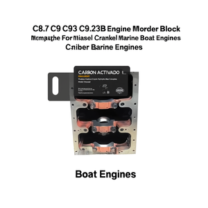 บล็อกกระบอกสูบเครื่องยนต์ C8.7 C9 C9.3 C9.23B ดีเซล พร้อมอ่างข้อเหวี่ยง สำหรับเครื่องยนต์เรือเดินทะเล - Product Image 1
