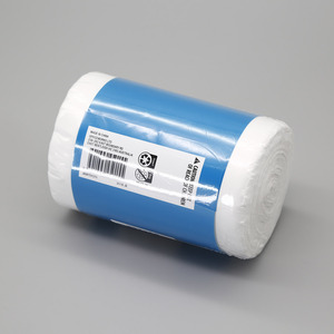 ถุงขยะดำแบบพับได้ขนาดจัมโบ้ LDPE ย่อยสลายได้ทางชีวภาพ ผู้ผลิตถุงพลาสติกสีดำขนาด 39 แกลลอน ถุงขยะดำแบบใช้แล้วทิ้ง - Product Image 2