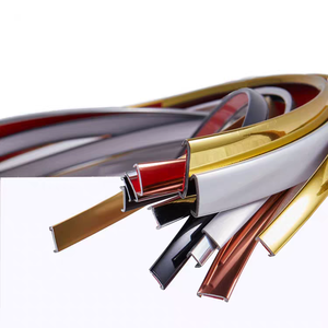 Bande de bordure en PVC souple, finition brillante dorée, en forme de U, <span class=keywords><strong>pour</strong></span> <span class=keywords><strong>cadre</strong></span> photo - Product Image 3