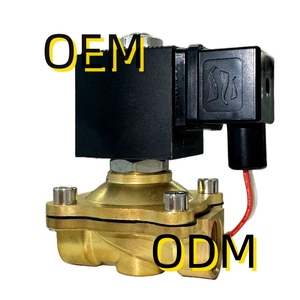 Alahot AC110V loại thép không gỉ solenoid valve với DIN nối 1/2 ''npt điều khiển tùy chỉnh OEM hỗ trợ cho nước - Product Image 1