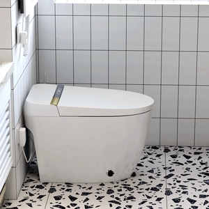 WC intelligent monobloc allongé à nettoyage automatique avec siège chauffant et télécommande – Prix de gros abordable - Product Image 3