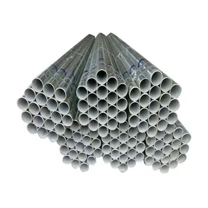 Tuyau doublé en plastique galvanisé en acier au carbone q235 Tuyau en acier galvanisé DN32 sch40 pour eau potable