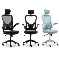 Chaise de bureau pivotante pivotante avec chaise de bureau en métal maillé pour manager Prix d'usine pour bureau