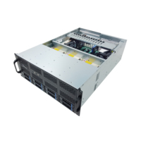 Server Rak Penyimpanan AI 4U 8-Bay 4GPU Intel Xeon Generasi ke-4/ke-5 Dual-Socket Performa Tinggi 64GB DDR5 Model C7448-F Garansi 3 Tahun