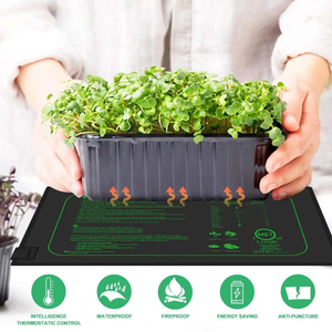 25cm×52cm オックスフォード製 モダン発芽加熱シート 種子苗植物育成マット - Product Image 5