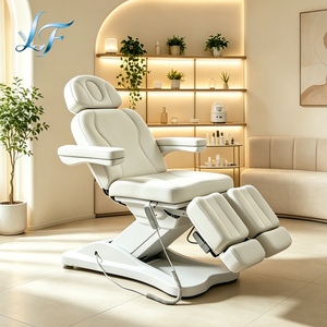 Équipement de salon de spa de luxe, lit d'<span class=keywords><strong>esthétique</strong></span> à 5 moteurs électriques, lit de beauté, podologie, tatouage, chaise de <span class=keywords><strong>pédicure</strong></span> - Product Image 2