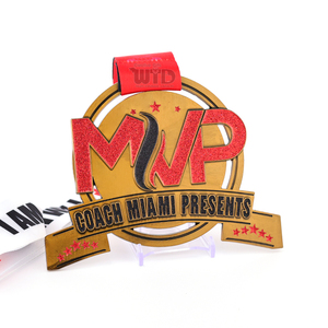 Medallas Deportivas Personalizables al por Mayor con Diseño 3D en Oro para Fisicoculturismo y Levantamiento de Pesas, Premios para Entrenadores y Clubes, Regalos de Bienvenida para Campeones - Product Image 4
