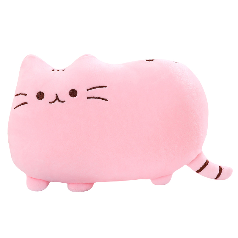 Super Soft Plush Cat Toys Push