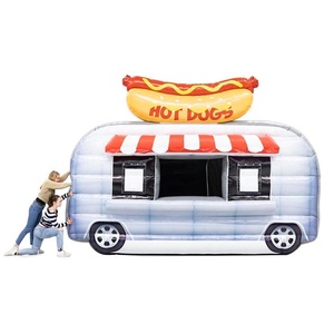 Promoción comercial Carro <span class=keywords><strong>de</strong></span> comida inflable cabina portátil inflable <span class=keywords><strong>perros</strong></span> calientes camión Van camión <span class=keywords><strong>de</strong></span> comida inflable <span class=keywords><strong>para</strong></span> publicidad - Product Image 1