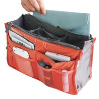 Vente directe usine – Trousse de rangement moderne en nylon à double fermeture éclair pour éponge et eye-liner de maquillage
