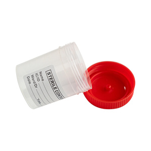 Vô trùng nhựa PS PP nước tiểu <span class=keywords><strong>container</strong></span> 30ml <span class=keywords><strong>60ml</strong></span> 120ml Phân <span class=keywords><strong>container</strong></span> nước tiểu Mẫu cup - Product Image 1