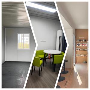 Baijing Hot Bán Thép Khắc Bảng Điều Chỉnh Prefab Bảo Vệ Nhà dốc Mái Modular Xây Dựng CE Chứng Nhận Ngoài Trời Quản Lý An Ninh Sử Dụng - Product Image 2