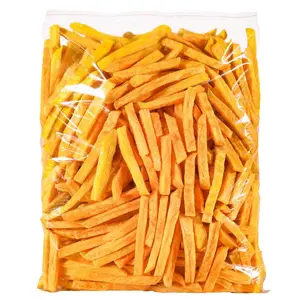 Bulk processing wholesale dehydrated ready-to-eat crispy sweet potato chips dried sweet potatoes