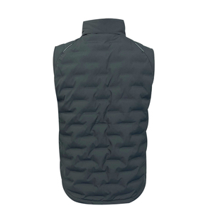 <strong>Men's</strong> <strong>Vest</strong> Hot Sale Black Woven Padded Bodywarmer - Product Image 4