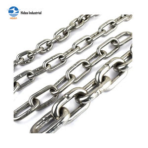 Rantai <span class=keywords><strong>Link</strong></span> Baja Ringan Tipe Jerman Hidea Factory 30SC126 Alloy Load, Rantai <span class=keywords><strong>Link</strong></span> Pendek Sedang Tipe Jerman DIN 766 - Product Image 1