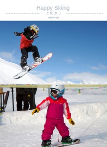 Nouvelle saison 2025 – <span class=keywords><strong>Luge</strong></span> en plastique épaissie pour l'extérieur, <span class=keywords><strong>ski</strong></span> <span class=keywords><strong>de</strong></span> <span class=keywords><strong>fond</strong></span>, bâton <span class=keywords><strong>de</strong></span> <span class=keywords><strong>ski</strong></span>, planche individuelle - Product Image 3