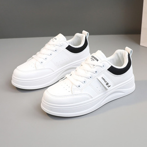 2026 Wholesale Thick-Soled <b>Height</b>-<b>Increasing</b> Casual <b>Shoe</b> Women's Spring Summer Autumn Breathable Lace-up Loafers - Product Image 3