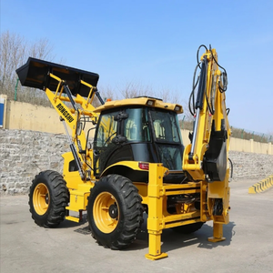 2025 <span class=keywords><strong>Rongshu</strong></span> nouvelle chargeuse-pelleteuse 4WD chargeuse-pelleteuse pelleteuse luxueuse 4CX pelleteuse avec cabine EPA/Euro5 - Product Image 2