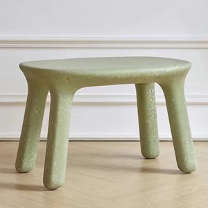 Kursi Meja Anak 2 Dudukan Bulat Plastik PE Modern Klasik Nordik Ramah Lingkungan Aman untuk Kamar Tidur KS KS21 Laris 2025 - Product Image 4