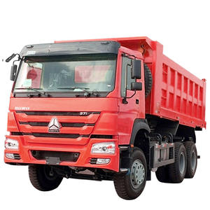 Truk Dump Sinotruk 25 Ton 6x4 Kamera 12 Truk Berat 2027 Howo Dump Truck Dijual 371HP 10 Roda Tipper Baru Manual 6*4 - Product Image 1