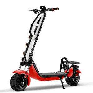 2023 Cross-border Direct Supply Off-road Electric Scooter Foldable Mini Electric Scooter Mobility Scooter With Colored Lights