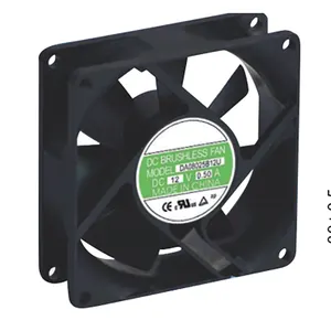 8025 EC 115v 230v eksenel fan, topu veya kol yatak fan, 3 inç 80mm 80X80X25mm soğutma fanı