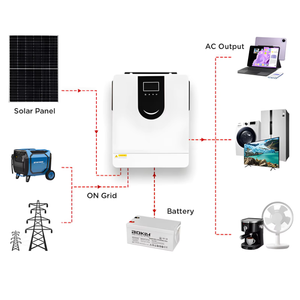 Convertisseur <span class=keywords><strong>solaire</strong></span> hybride <span class=keywords><strong>triphasé</strong></span>, efficacité 98%, anti-courant inversé, connecté au réseau/hors réseau, commercial, industriel - Product Image 6