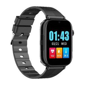 Montre connectée pour personnes âgées avec contrôle du rythme cardiaque et fonction d'appel pour adultes - Product Image 4