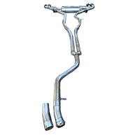 Échappement Catback pour BMW X3 X4 G01 G02 M40i B58 3.0T, silencieux en acier inoxydable avec quatre sorties et valve à commande à distance