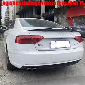 Alerón Trasero de Fibra de Carbono para AUDI A5 Coupé B8 4 Puertas 2008 2009 2010 2011 2012 2013 2014 2015 2016 Sportback Estilo M4 - Product Image 2