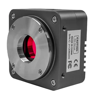 مجهر كاميرا رقمية ملونة USB3.0 C-mount CMOS فائق الحساسية