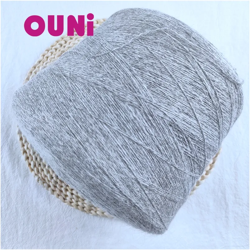 Yarn Hair 80%Angora 20%Nylon Yarn Sweater Knitting Pure Colors In Stock For Yarn Hand Knitting Wool