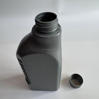 Botella de Plástico HDPE de 1L para Aceite de Motor con Tapa de Rosca, Opciones Multicolor, Logotipo Personalizado