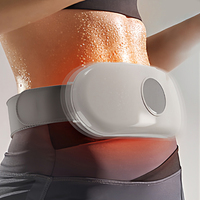 Masseur électrique pour la taille et l'abdomen : traction lombaire avec chaleur et vibrations pour soulager le dos et tonifier le ventre