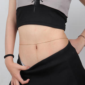 Cadena de Cintura Ajustable de Cuentas | Joyería Corporal Boho de Doble Capa para Playa y Festivales - Product Image 3