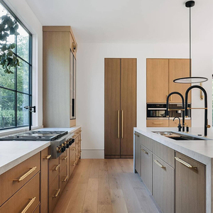 ตู้ครัวไม้โอ๊คสไตล์เชคเกอร์แบบอเมริกันคุณภาพสูงสำหรับบ้านทั้งหลัง ปรับแต่งได้ตามต้องการ - Product Image 5