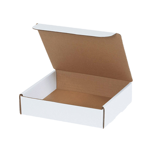 Boîte d'emballage personnalisée avec logo, en carton, pour petites entreprises, cadeaux, vêtements, expédition, boîte pliable, boîtes en papier kraft ondulé - Product Image 1