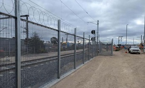 Panneaux de clôture de sécurité anti-escalade 358 à revêtement poudré <span class=keywords><strong>pour</strong></span> <span class=keywords><strong>portail</strong></span> de prison, haute protection, clôture en treillis métallique 358 - Product Image 3