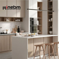 Lemari Dapur Modern Profesional Mewah Kustom Siap Rakit