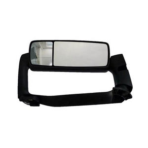 Nouveau rétroviseur de porte (plastique) noir avec bras chromé pour camions VNL, modèle <span class=keywords><strong>VL</strong></span>-0309A-L/R, pièce de rechange pour <span class=keywords><strong>semi</strong></span>-remorques WTP - Product Image 1