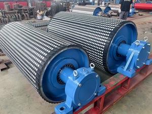 Tamburo Trasportatore Personalizzato per Pulegge di Trascinamento e Trazione per Sistemi di Nastro Trasportatore nell'Industria del Carbone, delle Cave e delle Aggregati - Product Image 2