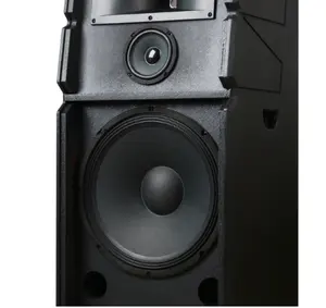 Party Portable 15 Inch 2 Way Powered PA Speaker System Combo Set active subwoofer church speaker with Card Reader FM Radio